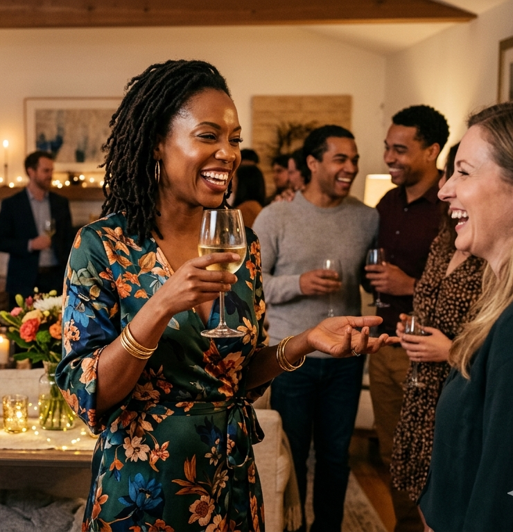 Women gathered — the spirit of Vintage 76 community